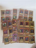 LOT 14 SLEEVES/ PAGES OF YU-GI-OH CARDS