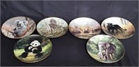 Collection of decorative plates marked Charles