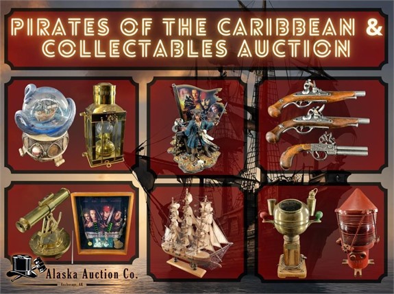 Pirates of the Caribbean & Collectables Auction, May 15th
