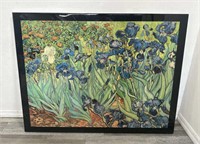 Vintage resin sealed print of Vincent Van Gogh's