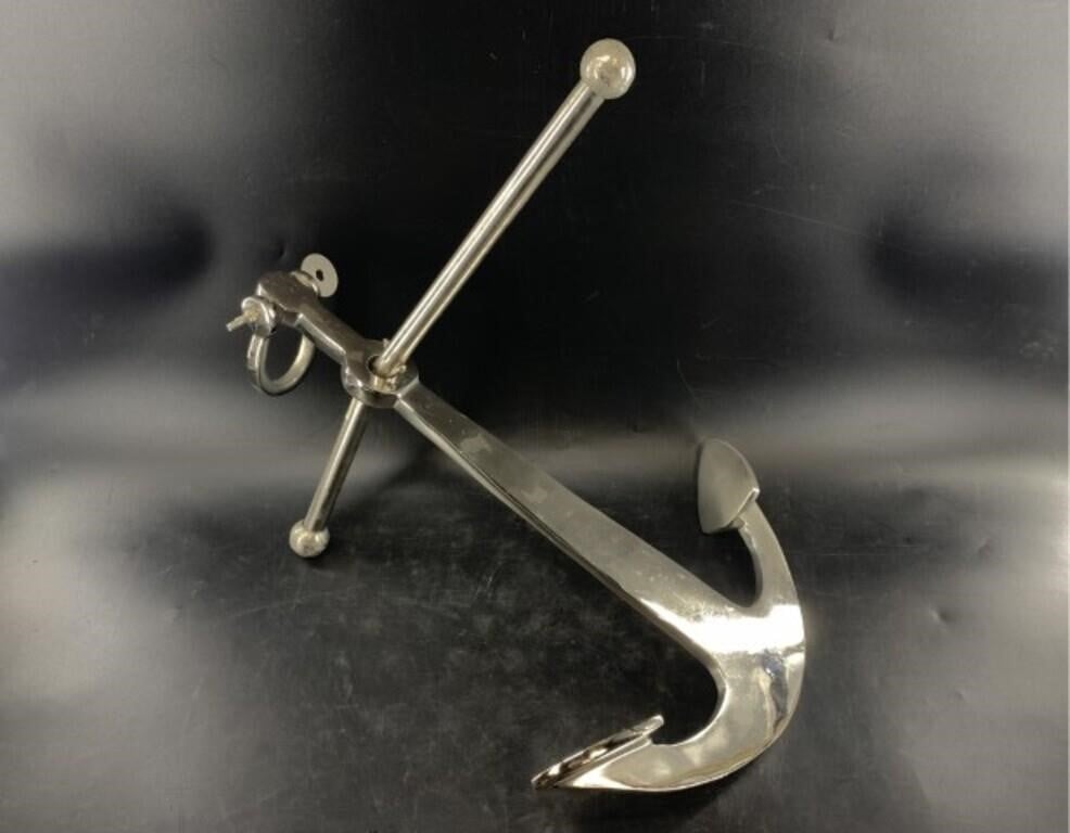 Aluminum auxiliary style ship's anchor (FOR ORNAME