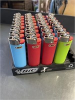 32 bic lighters colored plain normal size