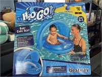 h2o go blue baby boat with cover 29 x 27 x 22"