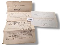 1888 Oregon Insane Asylum Commitment Doc Release