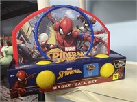 spiderman marvel over the door basketball set ,