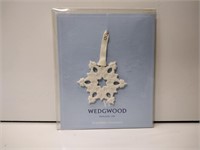 Wedgewood Snowflake Ornament