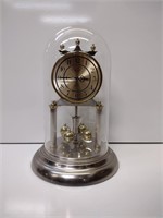 Angelus Quartz Anniversary Clock w/ Glass Globe