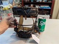 VTG Old School Leather/Steel Catcher's Mask