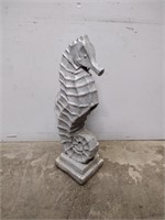 Plaster Sea Horse Statue