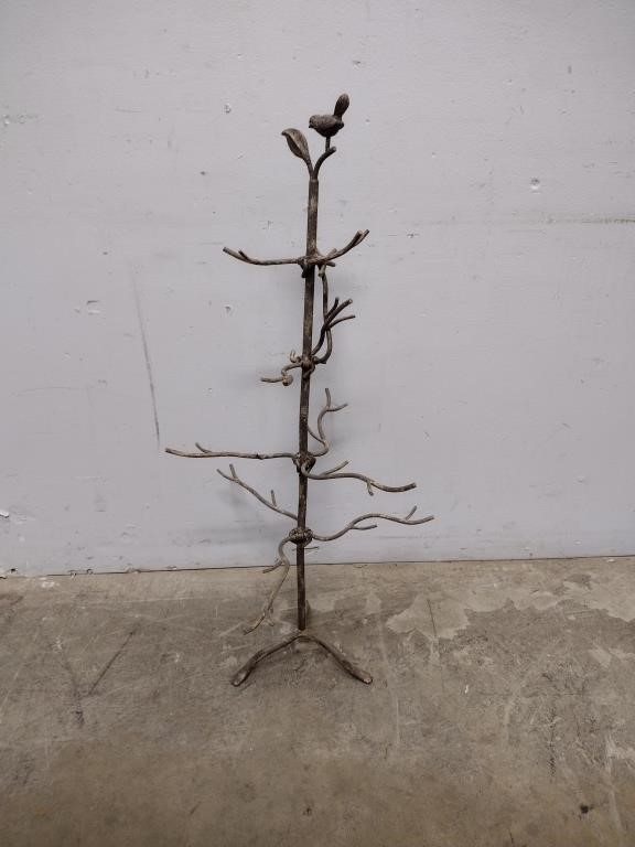 Wrought Iron Tree w/ Bird on Top