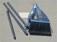 VaBroom Original 2-In-1 Sweeper Built-In Vacuum
