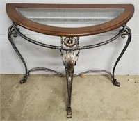Entry Table w/ Glass Top
