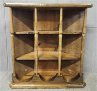 3-Tier Wood Shelf