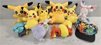 Assortment of Pokémon Stuffed Animals