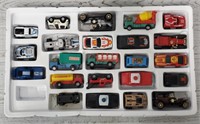 (23) Pull Back Die-cast Cars