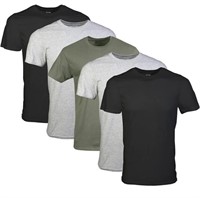 5Pcs Size Small Gildan Mens Crew T-Shirts