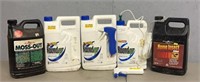 (5) Bottles of Home & Lawn Care Chemicals