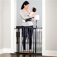 Regalo Easy Step Arched Decor Safety Gate, Bronze,