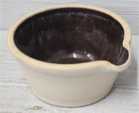 Vintage Pottery Milk Pan