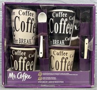 (8)Pc Mr Coffee Mug Set