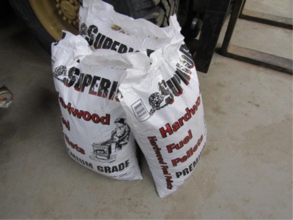 3-Superior Harwood Fuel Pellets 40lb Bags