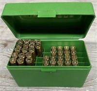 Ammo Storage Box w/ 7 MMX57 & Casings