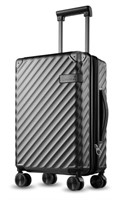 LUGGEX Carry On Luggage 22x14x9 Airline Approved -