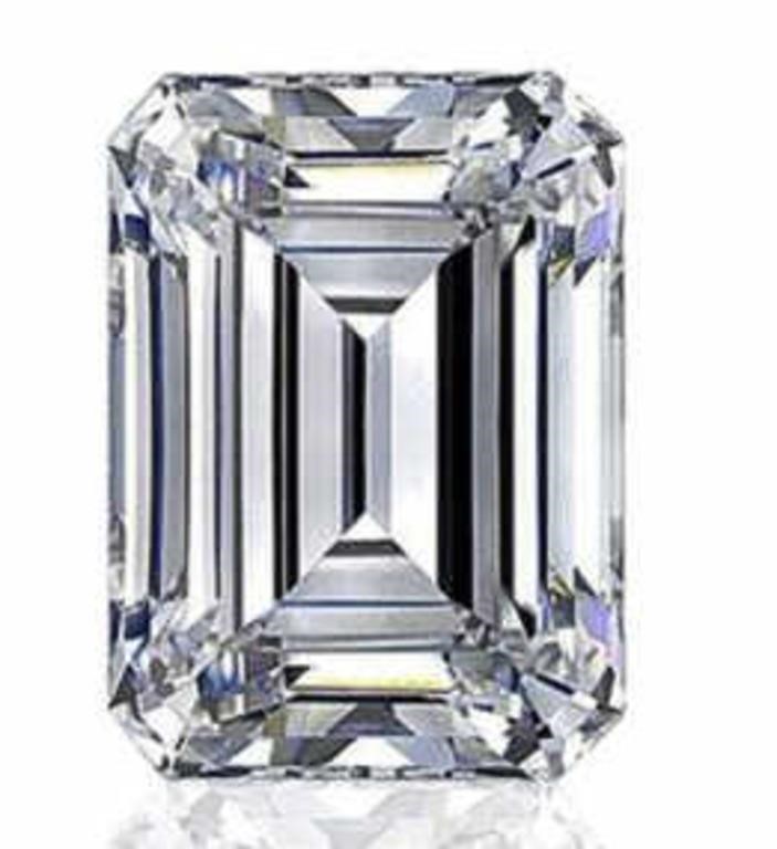 Emerald Cut 4.15 Carat VS1 Lab Diamond