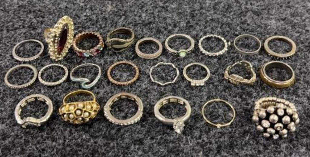 Large Assortment of Rings