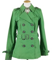 Burberry Green Trench Coat