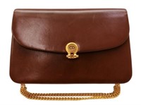 Christian Dior Brown 2WAY Chain Handbag