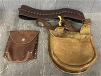 Leather Belt/ Satchel