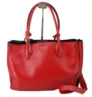 Prada Red Leather 2WAY Handbag
