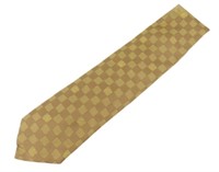 Louis Vuitton Mustard Damier Necktie