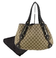 Gucci Horse Bit Monogram Handbag