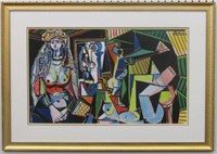 WOMEN OF ALGIERS GICLEE BY PABLO PICASSO