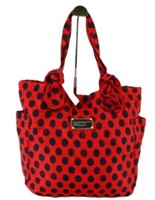 Marc Jacobs Black & Red Polka Dot Handbag