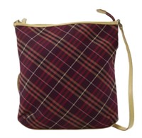 Burberry Blue Label Pink & Purple Shoulder Bag