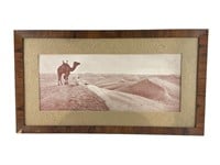 Vintage The Hour of Prayer Sahara Desert Print