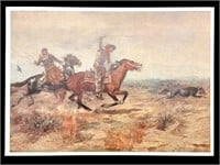 C.M. Russell "Cowboy Sport" Print