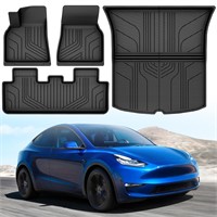 YITAMOTOR Tesla Model Y Floor Mats Set Custom Fit