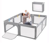 Dripex Foldable Baby Playpen, 71"x71"