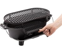Portable Grill- Cast Iron Charcoal BBQ