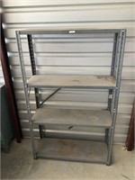 Metal shelving unit 36”x12”x59”