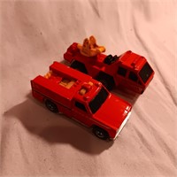 Hot Wheels Fire Trucks Mattel