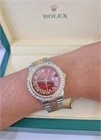 ROLEX Datejust Stainless Watch msrp$11,000