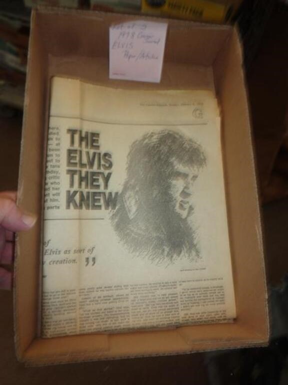 1978 NEWSPAPER - ELVIS