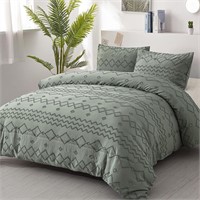 3-Pc Boho Queen Comforter Set