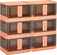 8.4 Gal Storage Box Organizer (6 Pack)