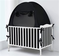Mengersi Blackout Crib Tent - Black